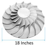 Impeller Oil and Gas Industry 356 Aluminum, and 17-4